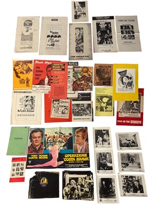 Lot 205 - Vintage movie ephemera group to include:...