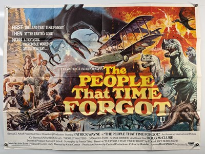 Lot 211 - THE PEOPLE THAT TIME FORGOT (1977) UK Quad...