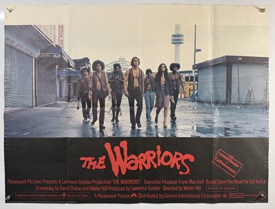 Lot 355 - THE WARRIORS (1979) UK Quad film poster,...