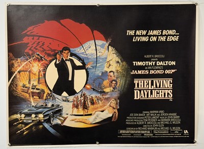 Lot 315 - THE LIVING DAYLIGHTS (1987) UK Quad film...