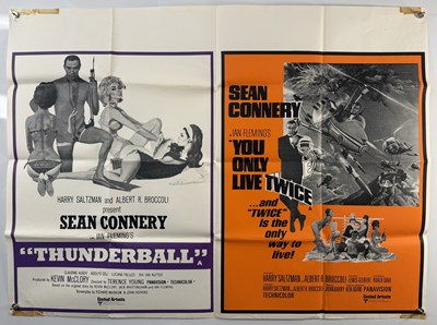 Lot 317 - THUNDERBALL / YOU ONLY LIVE TWICE (1968) UK...