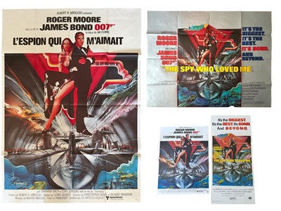 Lot 318 - THE SPY WHO LOVED ME (1977) A group of film...