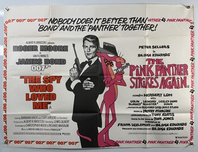 Lot 299 - THE SPY WHO LOVED ME / PINK PANTHER STRIKES...