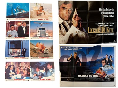 Lot 302 - LICENSE TO KILL (1989) A UK Quad teaser...