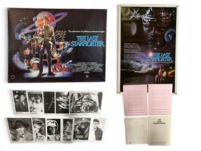 Lot 342 - THE LAST STARFIGHTER (1984) UK Quad film...