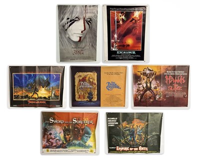 Lot 212 - A cauldron of fantasy film posters comprising...