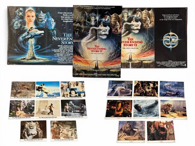 Lot 210 - THE NEVER ENDING STORY (1984) UK Quad film...