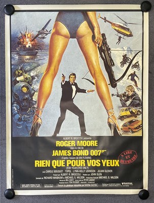 Lot 307 - FOR YOUR EYES ONLY (1981) French Grande film...