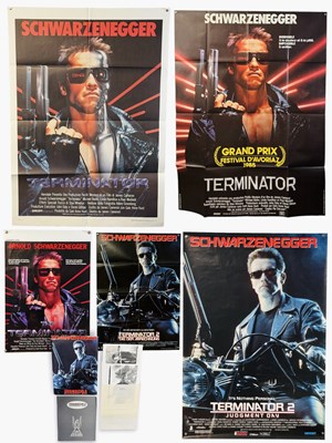 Lot 381 - THE TERMINATOR (1984) French Grande 1985 first...