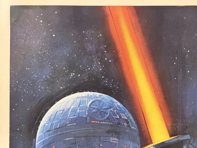 Lot 455 - STAR WARS (1977) UK Quad, Oscar’s style, Tom...