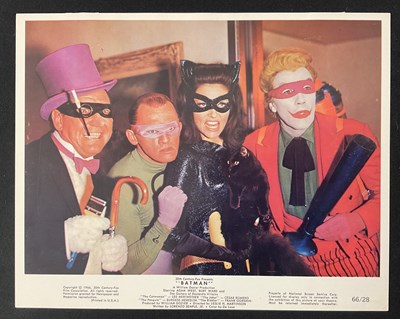 Lot 413 - BATMAN THE MOVIE (1966) UK Cinema front of...