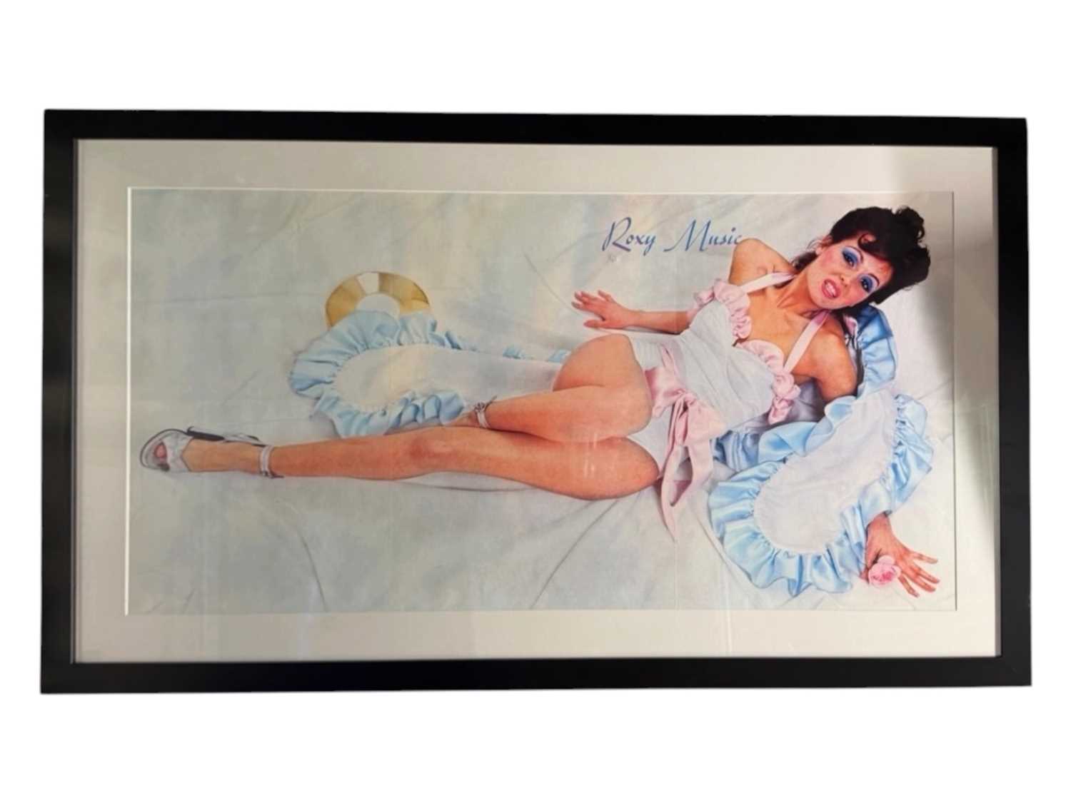 Lot 9 - ROXY MUSIC promotional poster for their debut...