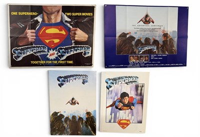 Lot 410 - SUPERMAN THE MOVIE / SUPERMAN II (1978 / 1980)...