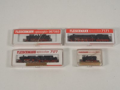 Lot 24 - FLEISCHMANN N gauge German Outline steam...