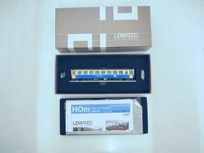 Lot 54 - LEMATEC PRESTIGE handbuilt brass HOm narrow...