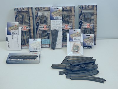 Lot 61 - TILLIG group of TT gauge track and accessories,...