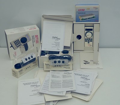 Lot 63 - LENZ group of DCC digital control systems, all...