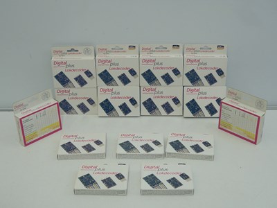 Lot 65 - LENZ group of DCC digital decoders, all sealed...