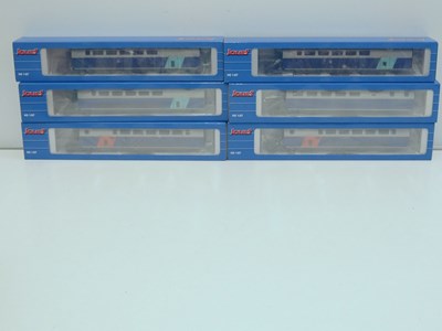 Lot 75 - JOUEF group of 6 x HO gauge SNCF 2N2...