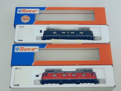 Lot 116 - ROCO HO gauge Swiss Outline Re6/6 electric...