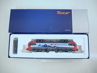 Lot 120 - ROCO HO gauge Swiss Outline 73956 BR193 class...