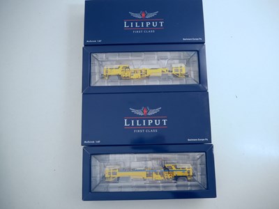 Lot 132 - LILIPUT HO gauge non-motorised Plasser &...