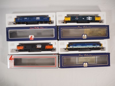 Lot 159 - LIMA OO gauge Class 37 diesel locomotives in...