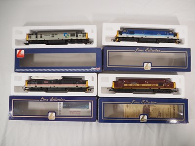 Lot 161 - LIMA OO gauge Class 37 diesel locomotives in...