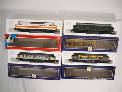 Lot 165 - LIMA OO gauge Class 37 diesel locomotives in...