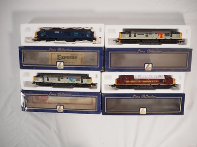 Lot 167 - LIMA OO gauge Class 37 diesel locomotives in...