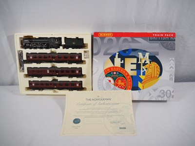 Lot 193 - HORNBY OO gauge R2660M 'The Norfolkman' train...