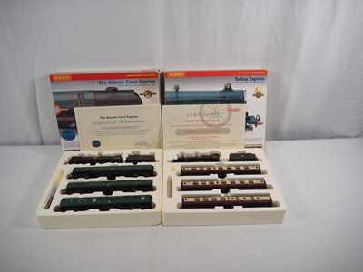 Lot 215 - HORNBY OO gauge - pair of train packs...