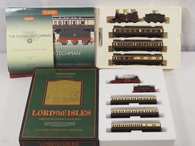 Lot 218 - HORNBY OO gauge - pair of train packs...