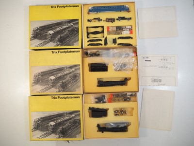Lot 299 - TRIX - group of unbuilt OO gauge Footplateman...
