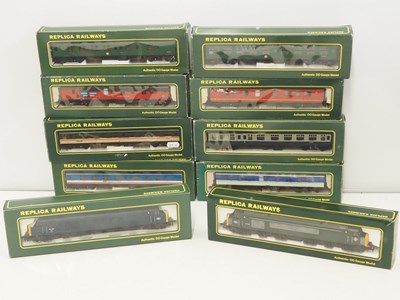 Lot 323 - REPLICA RAILWAYS A pair of OO gauge diesel...