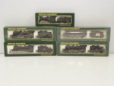 Lot 324 - REPLICA RAILWAYS OO gauge steam locos, mostly...