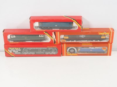 Lot 341 - HORNBY OO gauge diesel and electric...