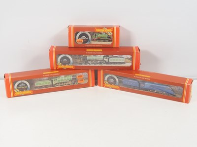 Lot 342 - HORNBY OO gauge steam locomotives, all in LNER...