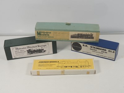 Lot 355 - OO gauge etched brass and white metal steam...