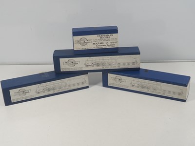 Lot 360 - OO gauge etched brass and white metal steam...