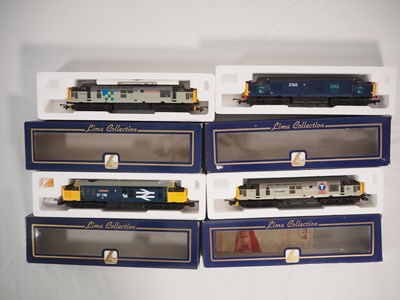 Lot 363 - LIMA OO gauge Class 37 diesel locomotives in...