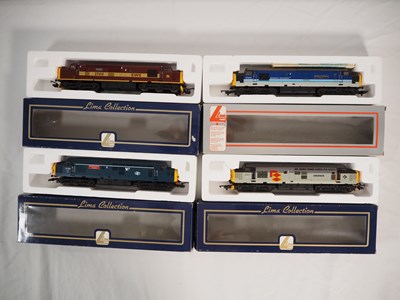 Lot 364 - LIMA OO gauge Class 37 diesel locomotives in...