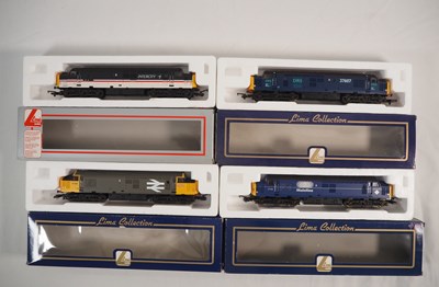Lot 367 - LIMA OO gauge Class 37 diesel locomotives in...