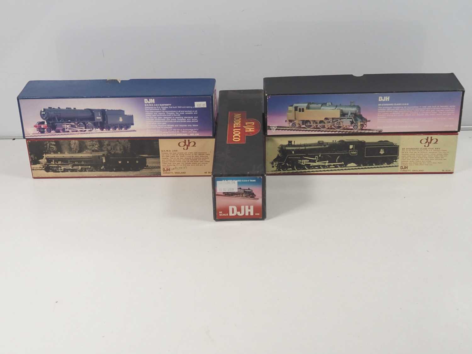 Lot 379 - OO gauge etched brass and white metal steam...
