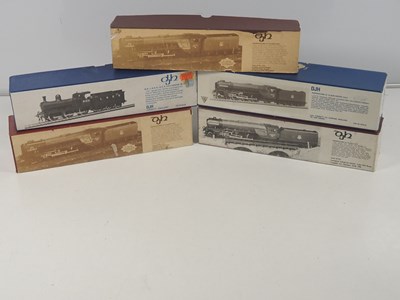 Lot 382 - OO gauge etched brass and white metal steam...