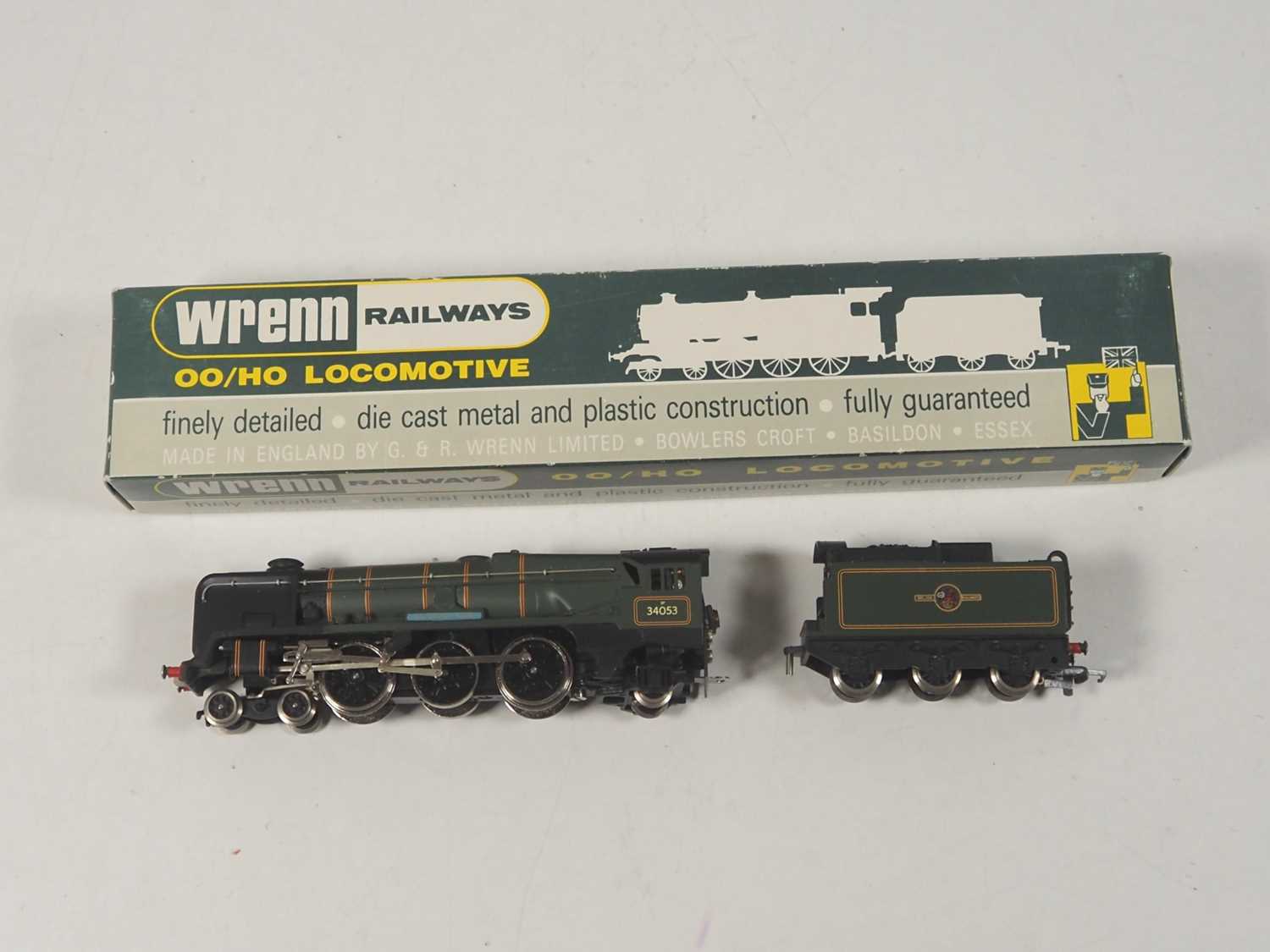 Lot 439 - WRENN OO gauge W2269X Rebuilt Bulleid Pacific...