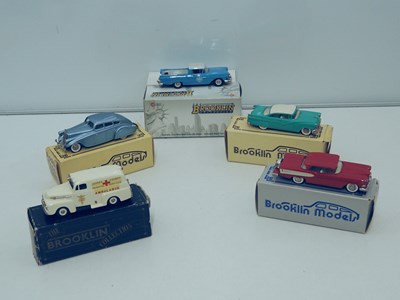 Lot 540 - BROOKLIN COLLECTION 1:43 scale handbuilt white...