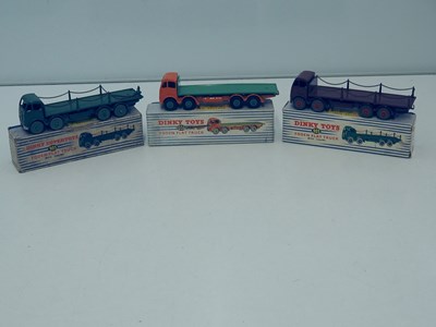 Lot 547 - DINKY group of Foden trucks comprising a 902...