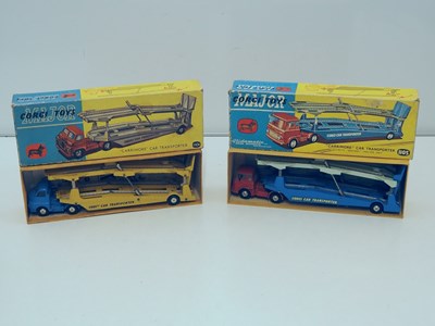 Lot 551 - CORGI MAJOR pair of diecast 'Carrimore' car...