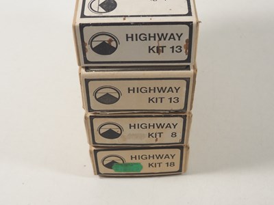 Lot 613 - HIGHWAY MODELS 1:76 scale unbuilt white metal...